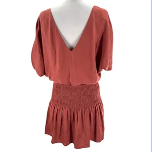 COSETTE Gabrielle silk dress rosewood sz M Garmentory‎ thumbnail 3