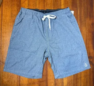 Men's Athletic Chambray Drawstring Shorts thumbnail 1