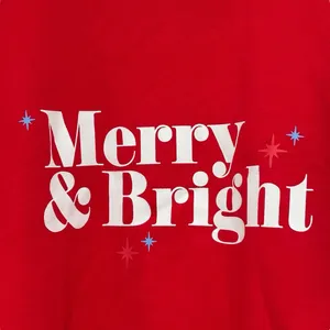 Merry & Bright Graphic Christmas Holiday Red Sweatshirt size 2X NWT Womens thumbnail 5