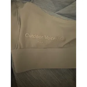 Outdoor Voices Exercise Dress Light Blue Built In Shorts Athletic XL thumbnail 7