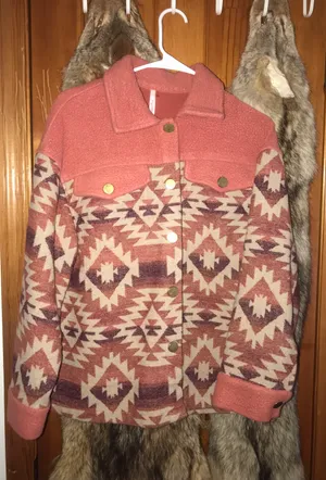 Boutique Western Jacket Pink thumbnail 1