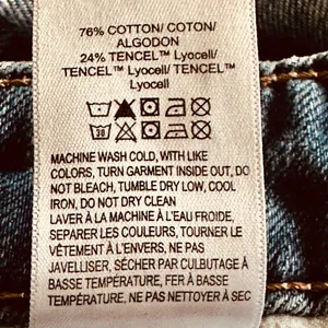Lucky Brand Cut Off Denim Plus Size Shorts Size 14/32 thumbnail 14