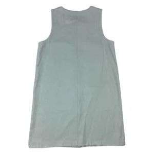 Entro Sage‎ Green Utility Shift Dress Gold Buttons Pockets Small NWT thumbnail 8