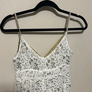 Diane Von Furstenburg Good Lace Sleeveless A Line Dress‎ Size 2 thumbnail 6
