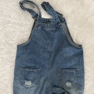 Frontwards backwards medium wash denim overalls Blue Size undefined thumbnail 8