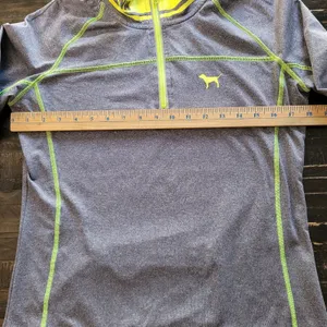 Pink Ultimate Active Pullover 1/4 Zip Womens Size M Size M thumbnail 5