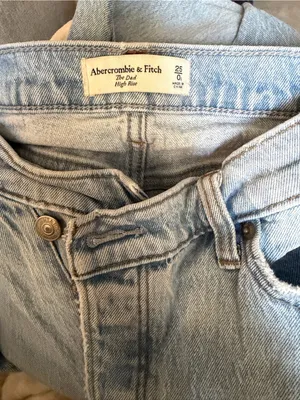 Abercrombie & Fitch The Dad High Rise Jean 25S thumbnail 3