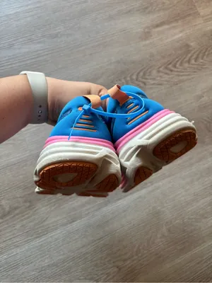 Hoka One One Bondi 8 Wide Sneakers Coastal Sky Blue Pink Size 6.5 D thumbnail 5