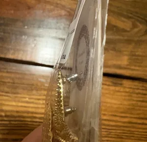 Gold Starfish Earrings thumbnail 2