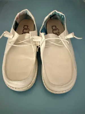 Hey Dude Women's Slip-On Sneakers in Off-White thumbnail 2