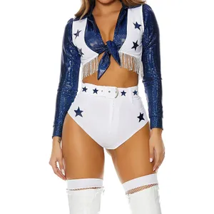 NEW Forplay Dallas Cowboys Cheerleader Costume Size XS Small thumbnail 2