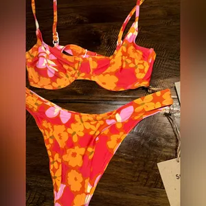 NWT Stone Fox Swim Lei‎ Lei Nola Bikini Bottoms Size XS SET thumbnail 2