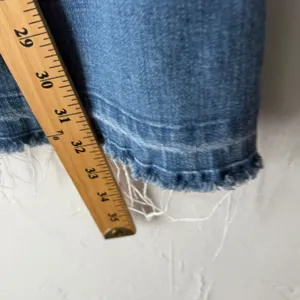 Kancan Jeans Womens Flare Bell Bottom‎ Distressed Blue Denim Pants Size 29 thumbnail 8