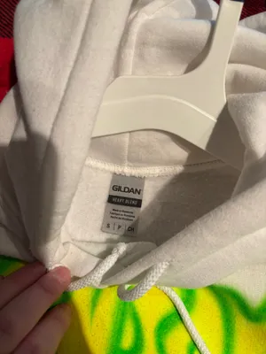 Air Brush Hoodie White thumbnail 2