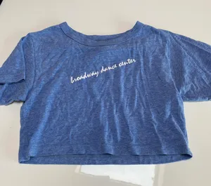 Vintage Broadway Dance Center Crop Blue thumbnail 1
