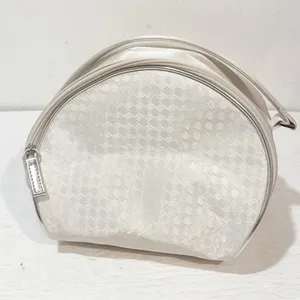 Christian Dior Beauty Vintage White Fabric Vanity‎ Makeup Cosmetic Toiletry Bag thumbnail 5