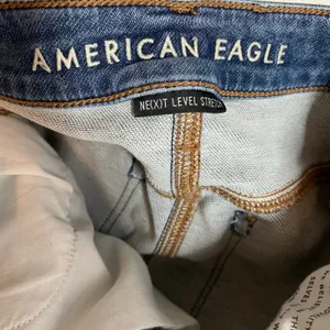 American Eagle Hi Rise Jeggings Distressed Thrashed Skinny Ankle Jeans womens 8 thumbnail 10