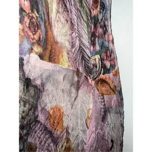 Vintage Silk Butterfly Fairy Princess Floral Top/Mini Dress thumbnail 6