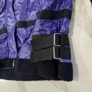 Free People Movement Vagabond Fleece Bomber Jacket Women’s XS Purple Packable thumbnail 7