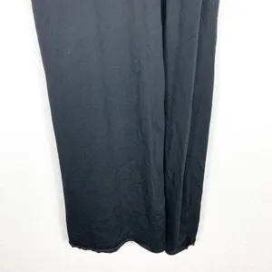 Zara Cowl Neck Black Knit Maxi Dress Small Low Back Resort Wear Minimalist thumbnail 10