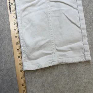 American Eagle Jeans Womens 0 Cream Wide Leg Boho Coastal Utility Front Seam thumbnail 10
