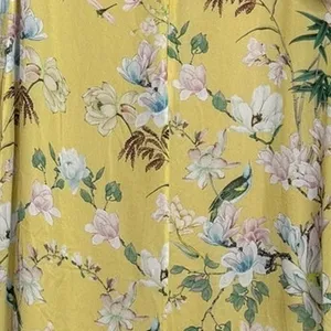 Slate & Willow Floral One Shoulder Hi Low Popover Bodice Maxi Dress 4 Yellow thumbnail 12