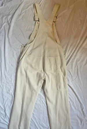Old Navy Cream Overalls thumbnail 6
