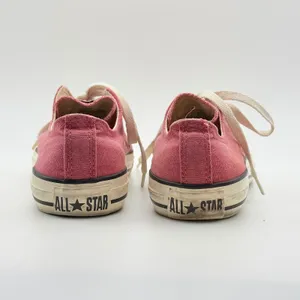 Converse Chuck Taylor All Star Low Top Sneakers Womens 7 Pink Canvas thumbnail 7