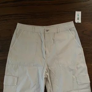Calvin Klein Wide-Leg Cargo Pants thumbnail 3