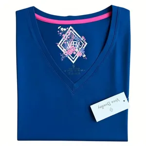 Vera Bradley Indigo Essential Classic Fit Crew Neck Tee Top, S thumbnail 9