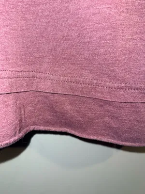 PacSun Short Sleeve Crewneck T-Shirt in Dusty Rose thumbnail 2
