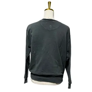 Anine Bing City Love Graphic Crewneck Sweatshirt, Charcoal Grey, Size S thumbnail 3