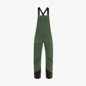 HEAD Kore Bib Pants Women Olive Green/Black Size XS‎ thumbnail 3