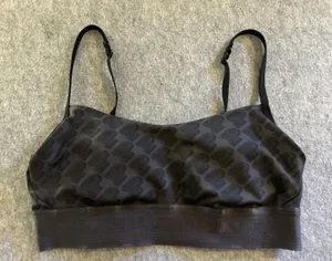 Victoria's Secret VS Pink Ultimate Scoop Sports Bra Black Gray Logo M, Gym Yoga Pilates Run thumbnail 1