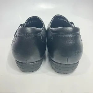 Dansko Franny‎ black leather slip on shoes loafers women's size 40 professional thumbnail 7