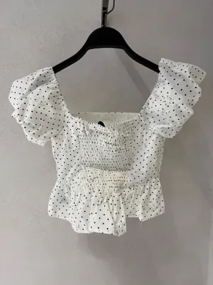 Zara polka dot top thumbnail 2