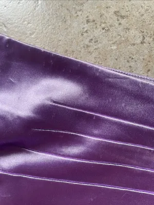 Retrofete Dehl Mini Satin Skirt Lilac thumbnail 14