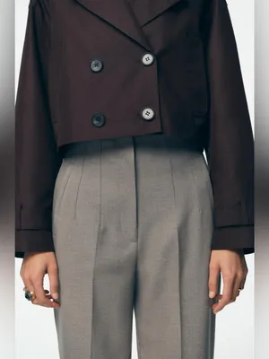 Zara High Waisted Pants thumbnail 3