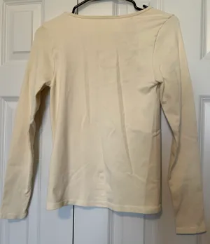 OQQ Amazon Square Neck Fitted Long Sleeve thumbnail 2