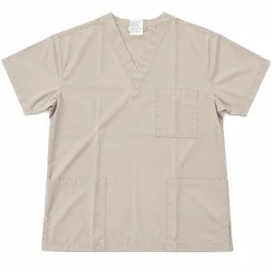 All Heart Biege Scrubs Top, S thumbnail 4