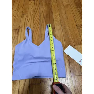 Lululemon NWT Align Nulu Tank Top in Lilac Smoke Size 4 thumbnail 7