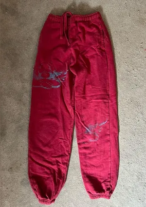 Boys lie maroon sweatpants thumbnail 2