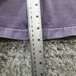 Fabletics Sync Seamless High Waisted Shorts Women's Small Purple thumbnail 4