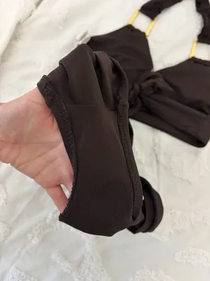 Anne Cole Brown Bathing Suit Bikini  thumbnail 6