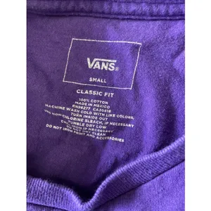 Vans Off The Wall Graphic T-Shirt Womens Size S Purple Skater Cotton Tee thumbnail 7