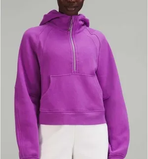 Purple Lululemon Scuba Hoodie Half-Zip thumbnail 1