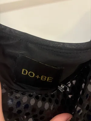DO+BE One-Shoulder Black Dress thumbnail 2