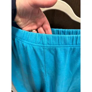 Aviator Nation sweatpants in a sky blue or light turquoise XL thumbnail 4