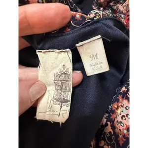 Francesca's Boho Geometric Tie Waist Mini Dress Festival‎ Cottagecore Medium thumbnail 6