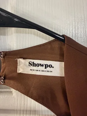 Showpo Brown short dress thumbnail 2